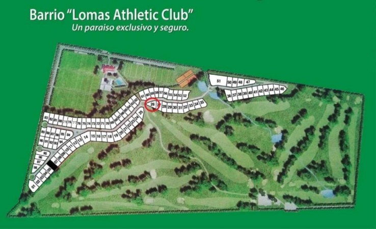 Lote en venta - Lomas Athletic Club