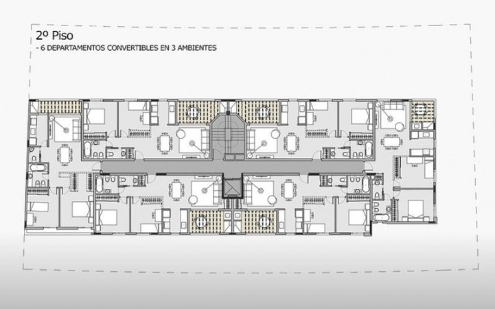 Departamento en Edificio NQ3