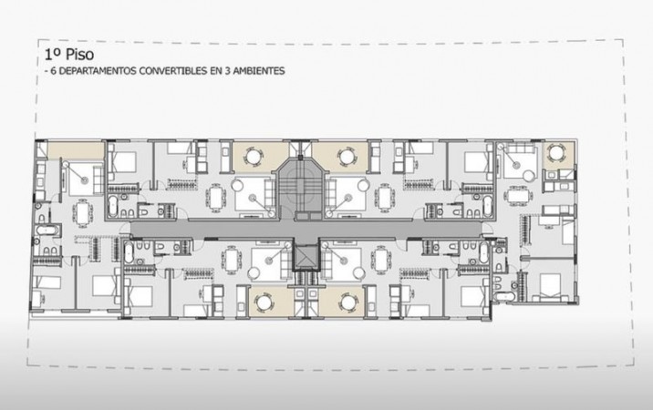 Departamento en Edificio NQ3