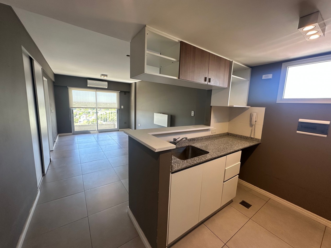 Hermoso departamento de dos ambientes a estrenar en piso alto (14 C)