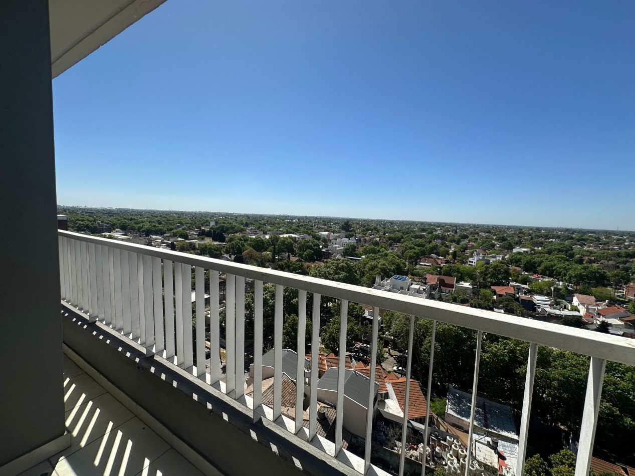 Hermoso departamento de dos ambientes a estrenar en piso alto (14 C)