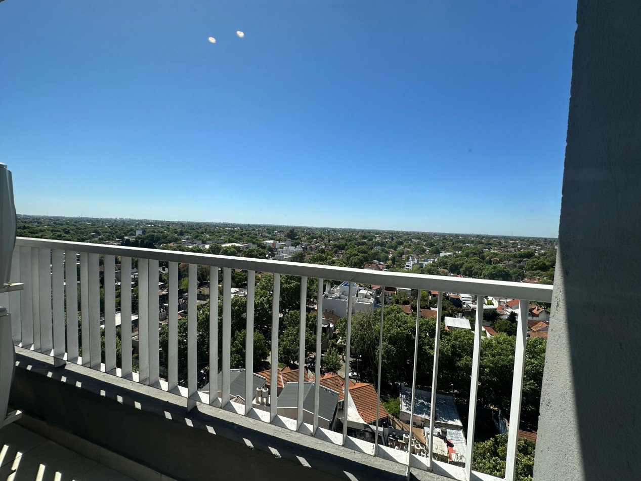 Hermoso departamento de dos ambientes a estrenar en piso alto (14 C)