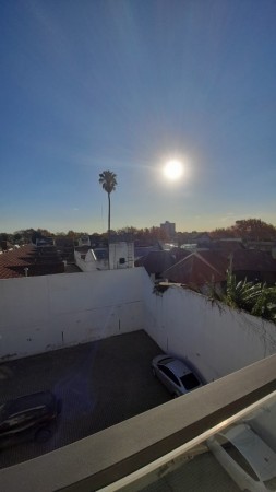 2 ambientes en dos plantas/ Con terraza,Balcon  y cochera